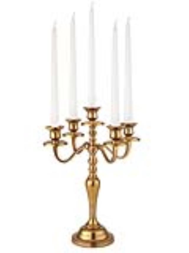 Where to rent CANDELABRA, 5 LIGHT  EA  GOLD in Butte MT