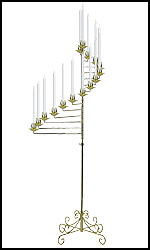 Where to rent CANDELABRAS, SPRIRAL PAIR 15 in Butte MT